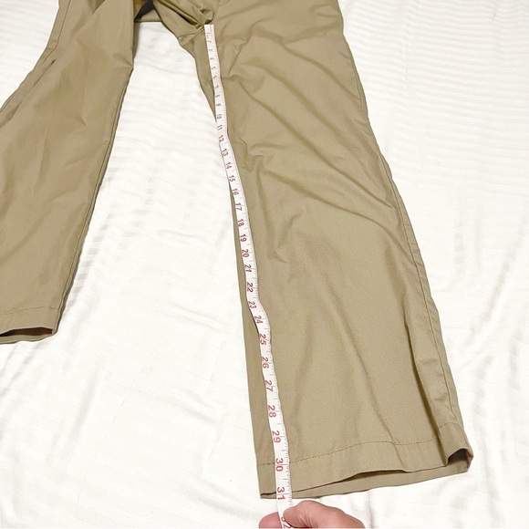 Aritzia Sunday Best Charlie Full Length Wide Leg Trouser Pant Khaki Tan size 00 - Picture 16 of 16